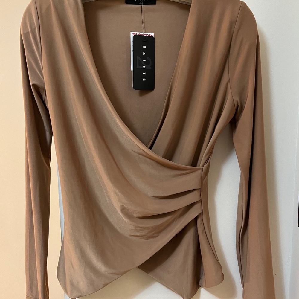 21 Saints Wrap Shirt L - NEW